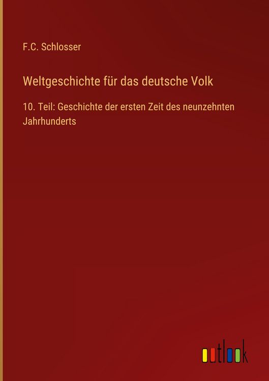 Produktbild: Weltgeschichte f&uuml;r das deutsche Volk