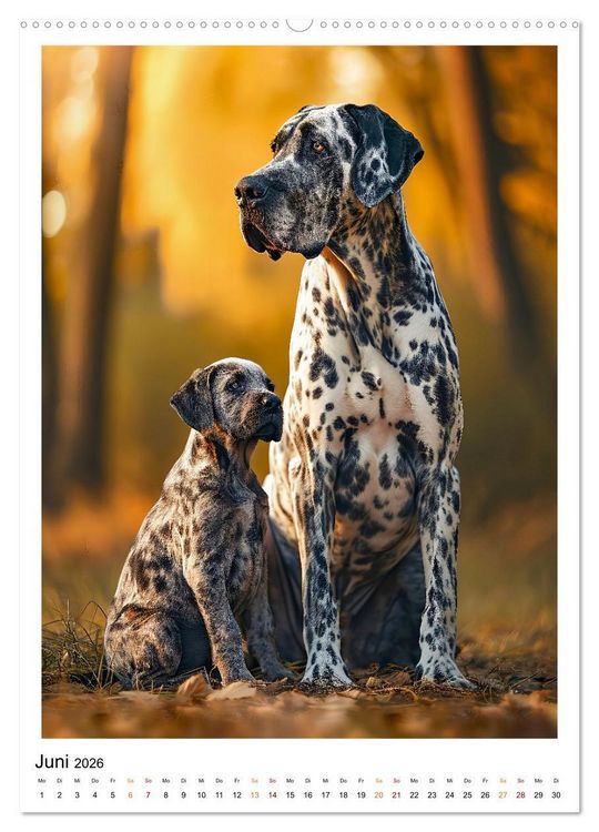 Produktbild: Hunde Lieblinge (hochwertiger Premium Wandkalender 2026 DIN A2 hoch), Kunstdruck in Hochglanz