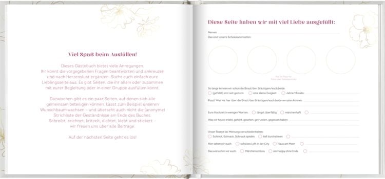 Produktbild: Unsere Hochzeit - G&auml;stebuch
