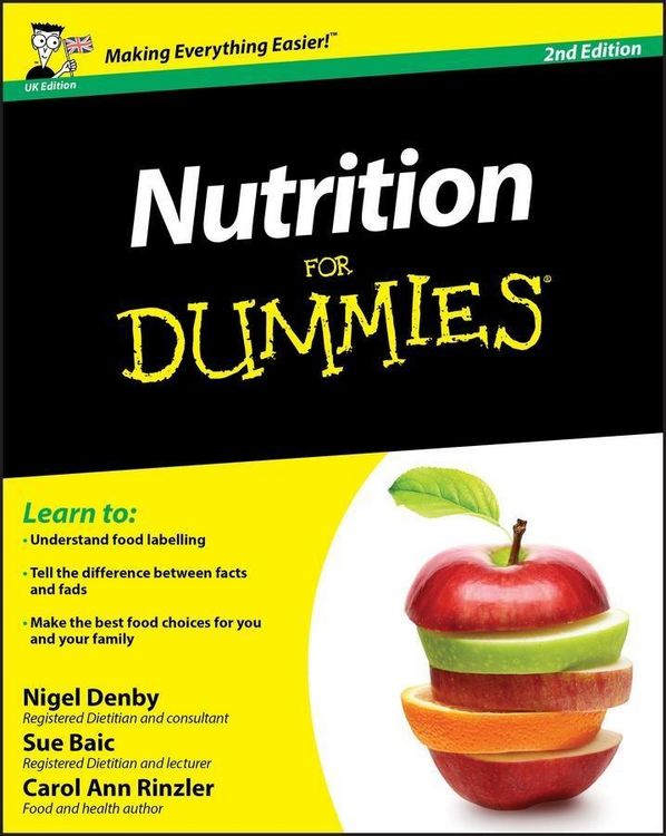 Produktbild: Nutrition For Dummies, UK Edition