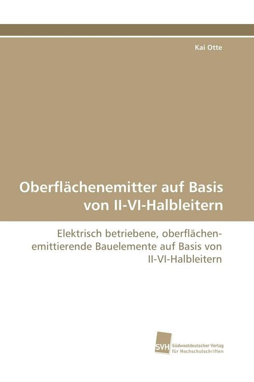 Produktbild: Oberfl&auml;chenemitter auf Basis von II-VI-Halbleitern