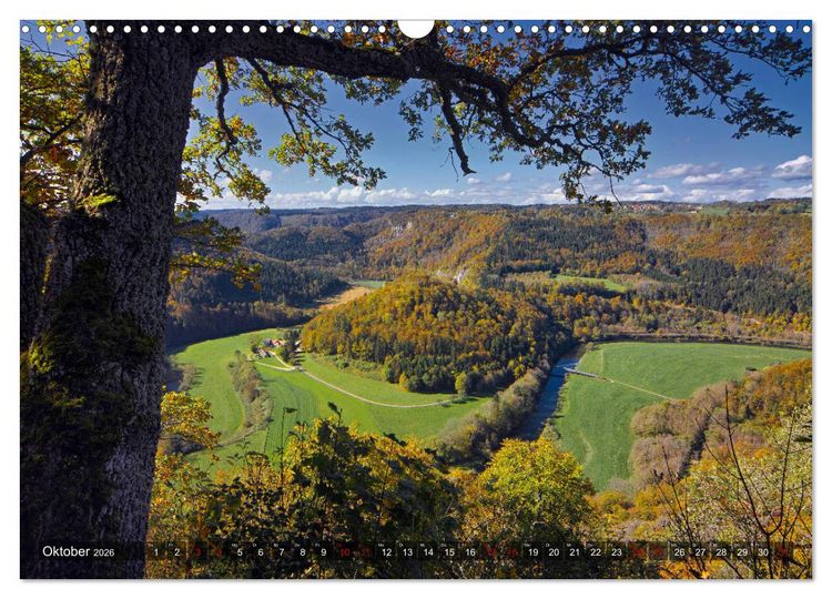 Produktbild: JahresZeiten an der Oberen Donau (Wandkalender 2026 DIN A3 quer), CALVENDO Monatskalender