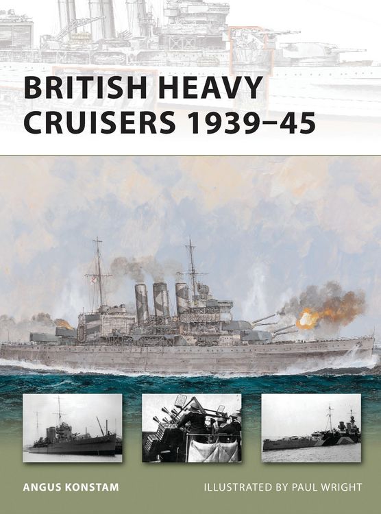 Produktbild: British Heavy Cruisers 1939-45