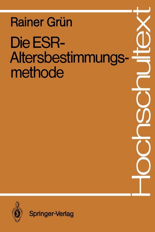 Produktbild: Die ESR-Altersbestimmungsmethode
