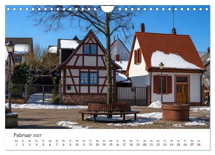 Produktbild: Facettenreiches Dreieich (Wandkalender 2027 DIN A4 quer), CALVENDO Monatskalender