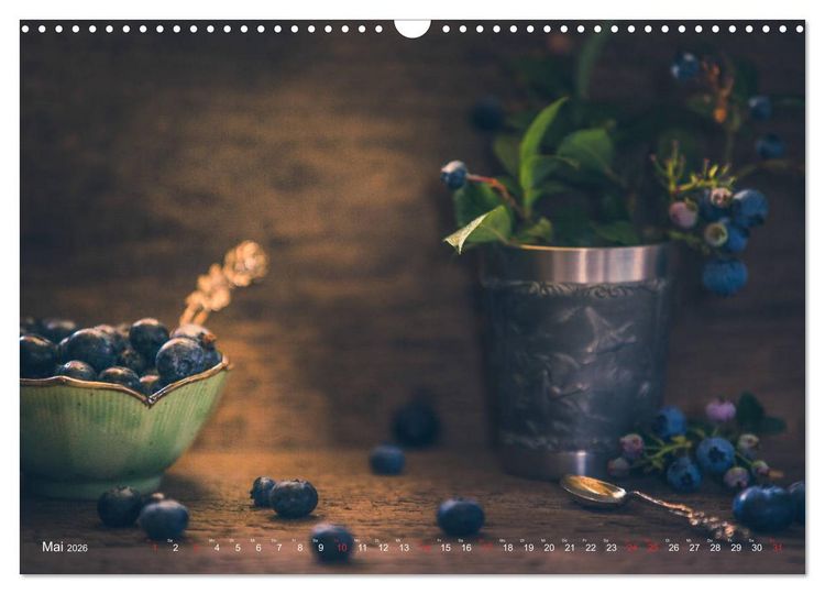 Produktbild: Beeren und Co. Stillleben (Wandkalender 2026 DIN A3 quer), CALVENDO Monatskalender