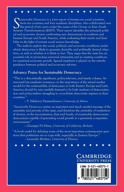 Produktbild: Sustainable Democracy