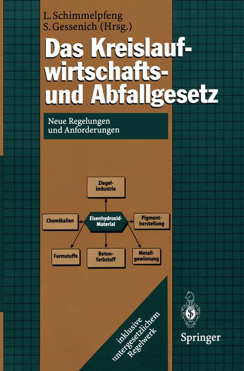 Produktbild: Das Kreislaufwirtschafts- und Abfallgesetz