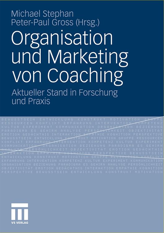 Produktbild: Organisation und Marketing von Coaching