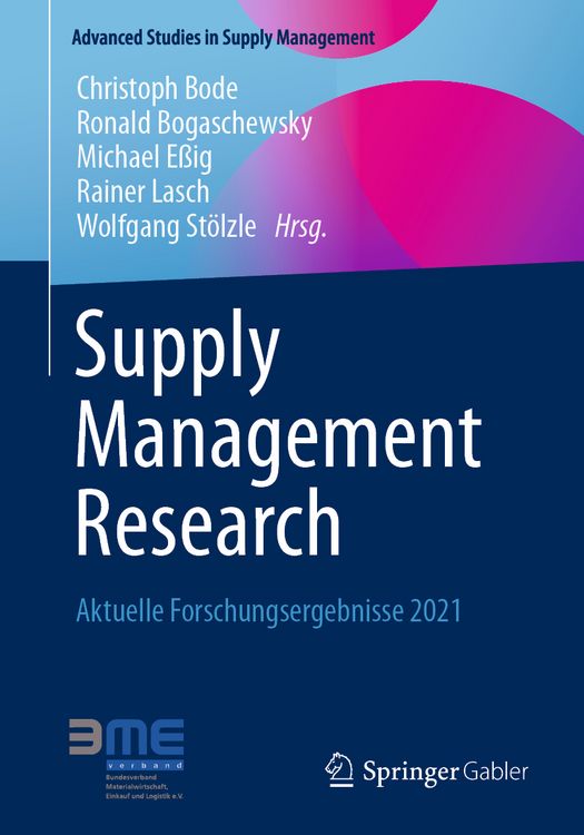 Produktbild: Supply Management Research