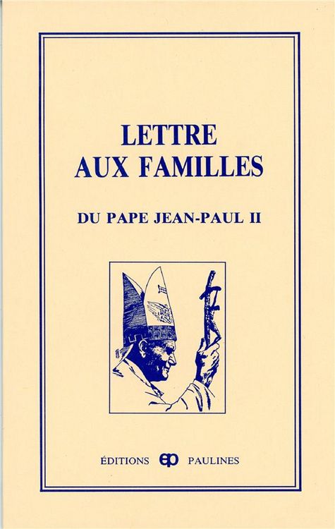 Produktbild: Lettre aux Familles