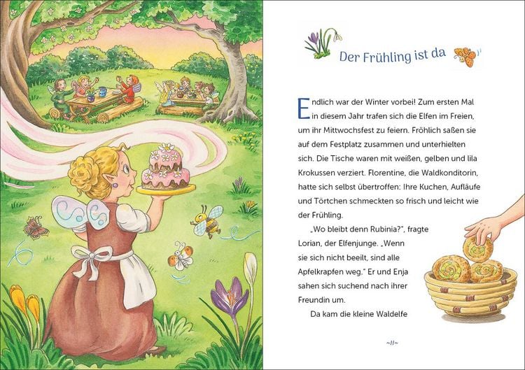 Produktbild: Rubinia Wunderherz, die mutige Waldelfe (Band 4) - Gefahr im Elfenwald