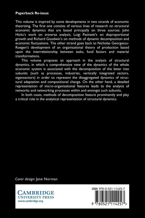 Produktbild: Production and Economic Dynamics