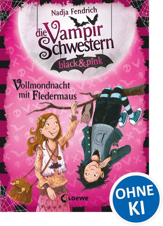 Produktbild: Die Vampirschwestern black & pink (Band 2) - Vollmondnacht mit Fledermaus