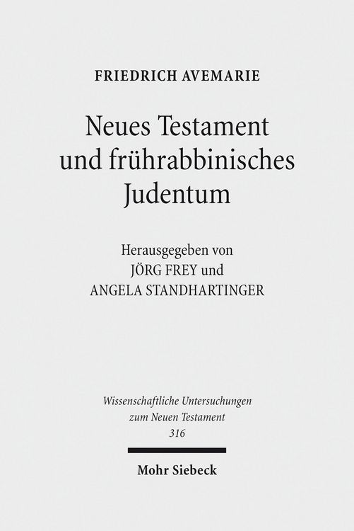 Produktbild: Neues Testament und fr&uuml;hrabbinisches Judentum