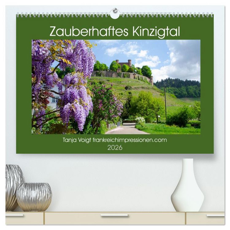 Produktbild: Zauberhaftes Kinzigtal (hochwertiger Premium Wandkalender 2026 DIN A2 quer), Kunstdruck in Hochglanz