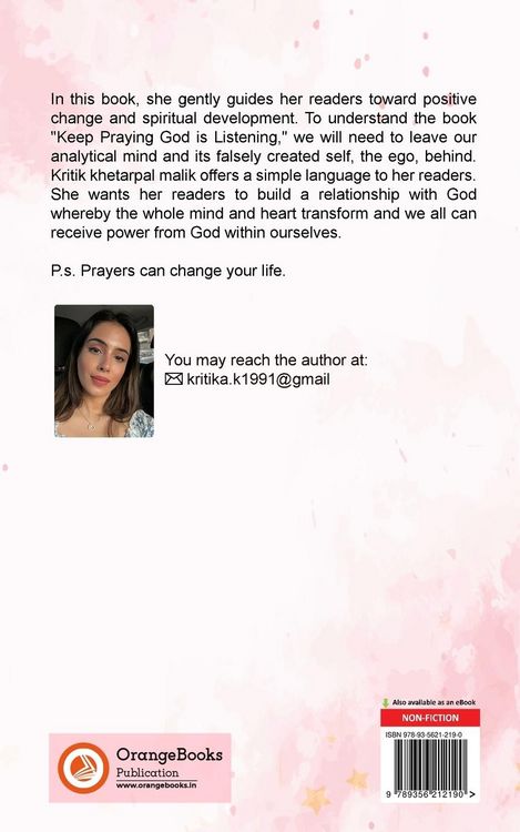 Produktbild: Keep praying God is listening