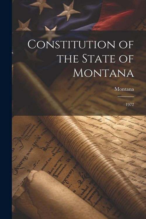 Produktbild: Constitution of the State of Montana