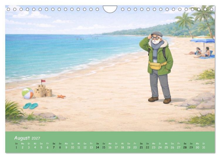 Produktbild: Ich bin noch nicht fertig - Opa Edition (Wandkalender 2027 DIN A4 quer), CALVENDO Monatskalender