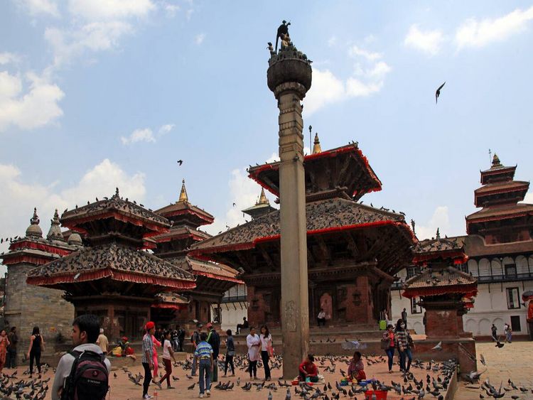 Produktbild: CALVENDO Puzzle Durbar Square, Kathmandu | 1000 Teile Lege-Gr&ouml;&szlig;e 64x48cm Foto-Puzzle f&uuml;r gl&uuml;ckliche Stunden