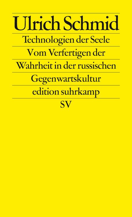 Produktbild: Technologien der Seele