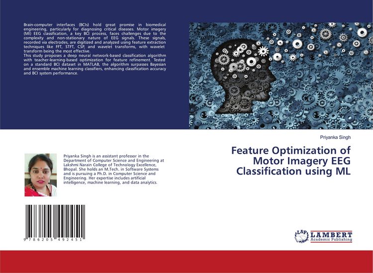 Produktbild: Feature Optimization of Motor Imagery EEG Classification using ML