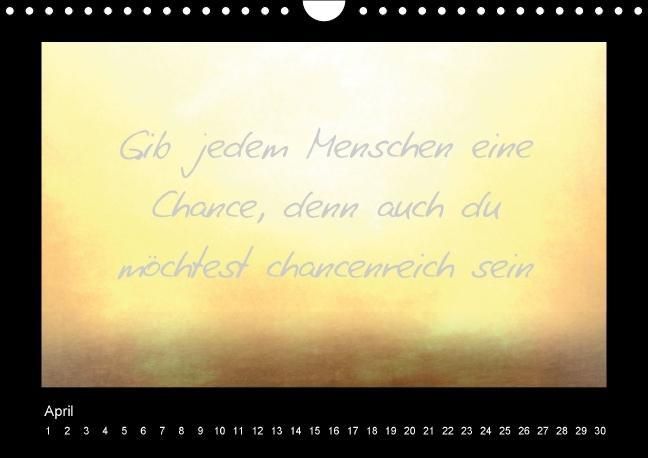 Produktbild: Monatsspr&uuml;che (Wandkalender immerw&auml;hrend DIN A4 quer)