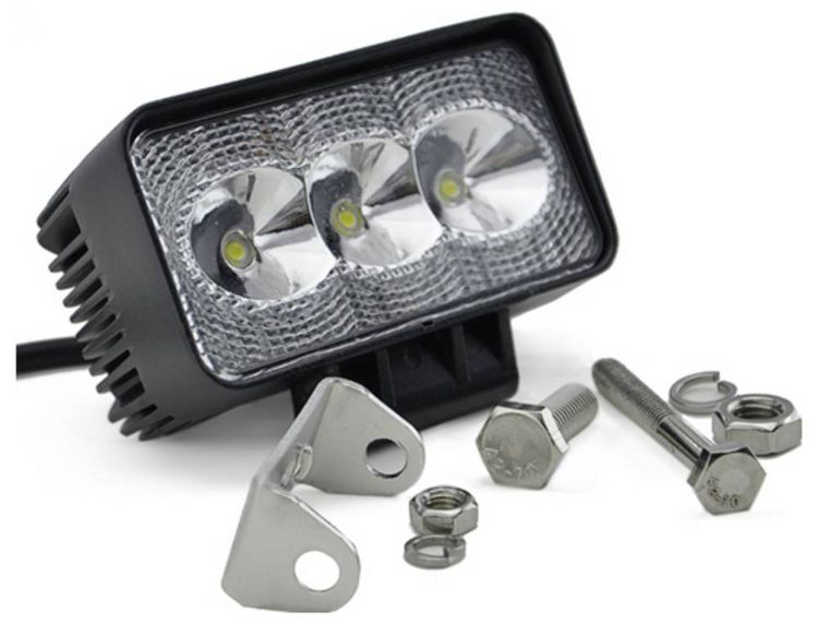 Produktbild: SecoR&uuml;t Arbeitsscheinwerfer 12 V/DC, 24 V/DC TP309 Nahfeldausleuchtung (B x H x T) 66 x 66 x 65 mm 500 lm 6000 K