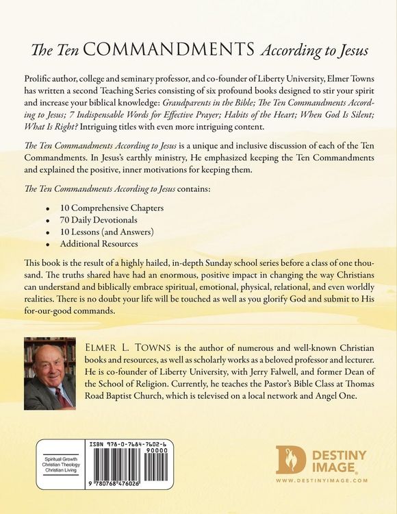 Produktbild: The Ten Commandments According to Jesus