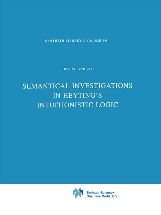 Produktbild: Semantical Investigations in Heyting's Intuitionistic Logic