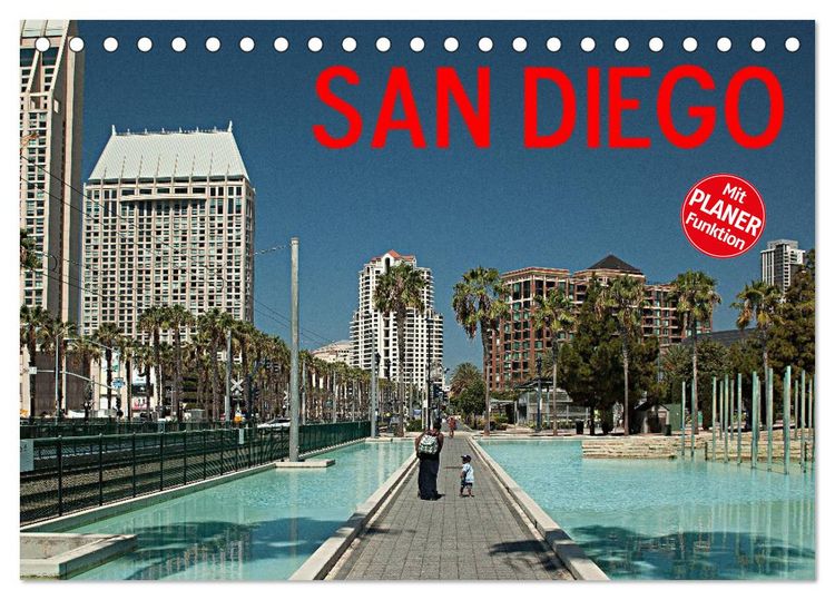 Produktbild: San Diego (Tischkalender 2026 DIN A5 quer), CALVENDO Monatskalender