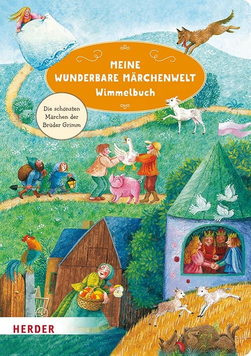 Produktbild: Meine wunderbare M&auml;rchenwelt Wimmelbuch (Pappbilderbuch)