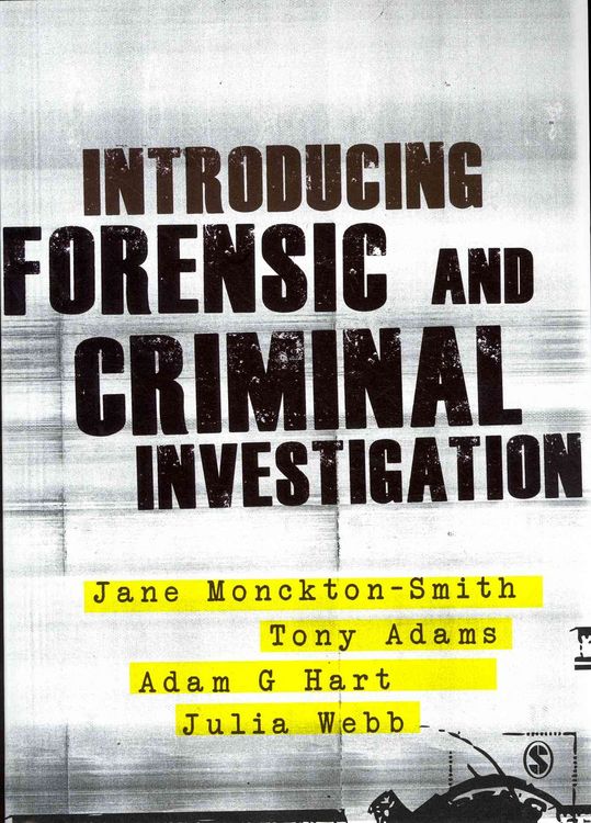 Produktbild: Introducing Forensic and Criminal Investigation