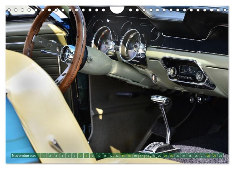 Produktbild: Ein Pony zum verlieben - Ford Mustang 1968 (Wandkalender 2026 DIN A4 quer), CALVENDO Monatskalender