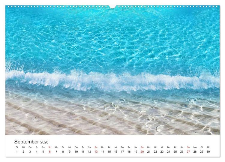 Produktbild: Traumstr&auml;nde in der Karibik (hochwertiger Premium Wandkalender 2026 DIN A2 quer), Kunstdruck in Hochglanz