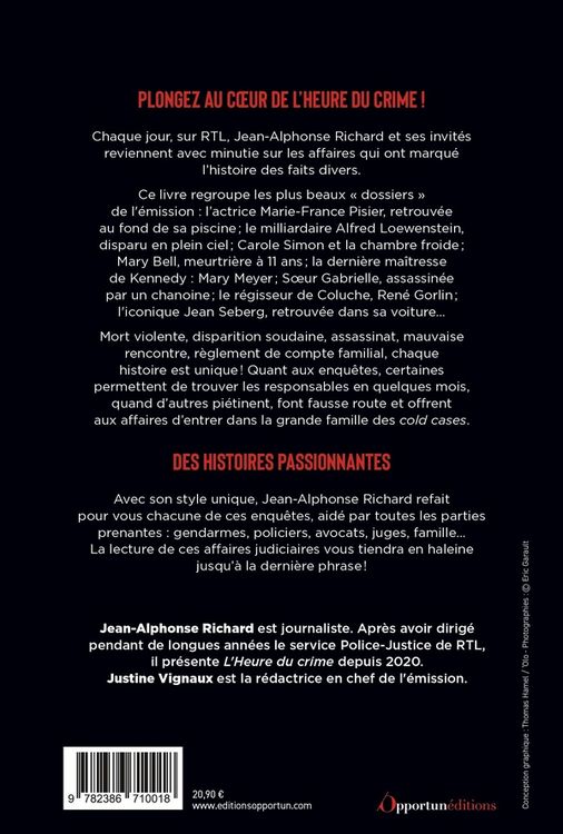 Produktbild: Les plus grandes affaires de L'heure du crime