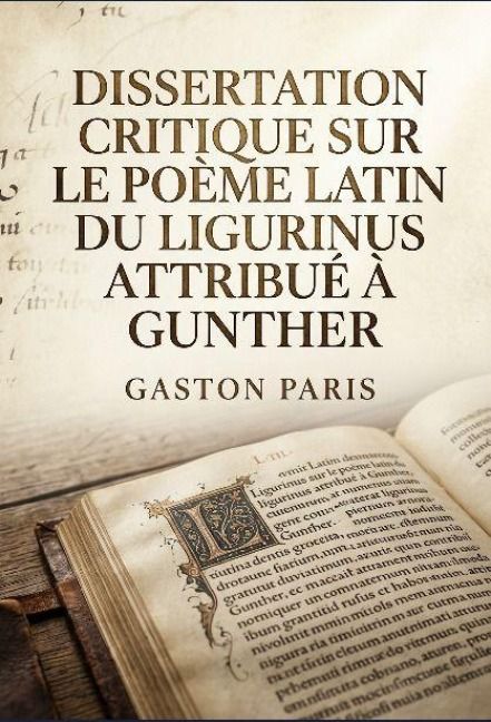 Produktbild: Dissertation critique sur le po&egrave;me latin du Ligurinus attribu&eacute; &agrave; Gunther