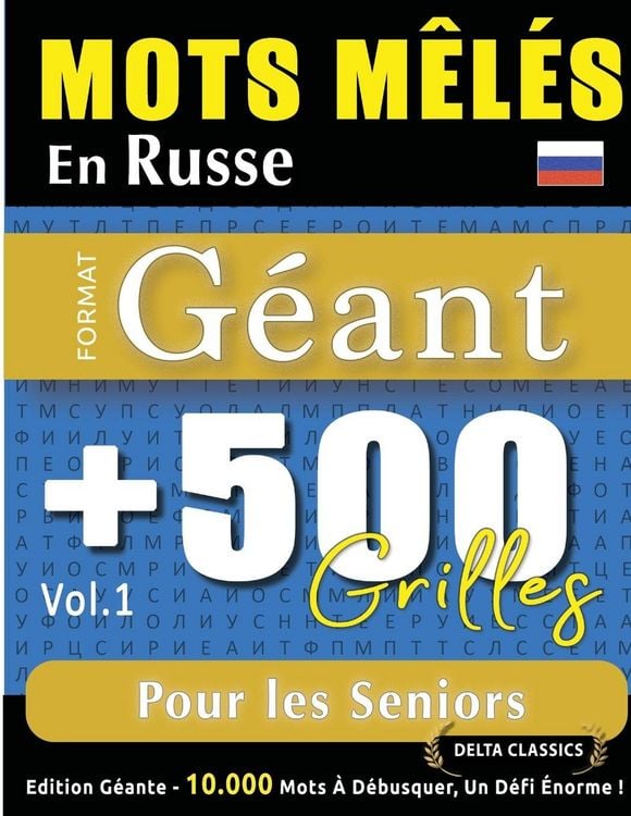 Produktbild: MOTS M&Ecirc;L&Eacute;S EN RUSSE FORMAT G&Eacute;ANT