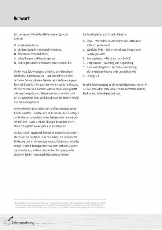 Produktbild: Zeichensetzung in der Sekundarstufe I