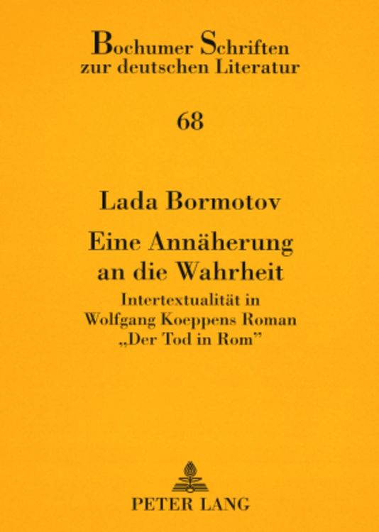 Produktbild: Eine Ann&auml;herung an die Wahrheit