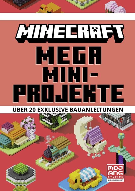 Produktbild: Minecraft Mega Mini-Projekte. Über 20 exklusive Bauanleitungen