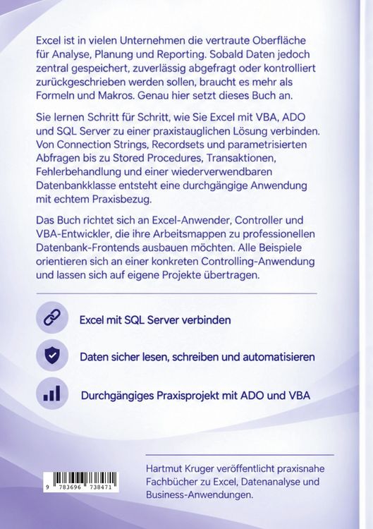 Produktbild: Excel VBA und ADO f&uuml;r die Praxis