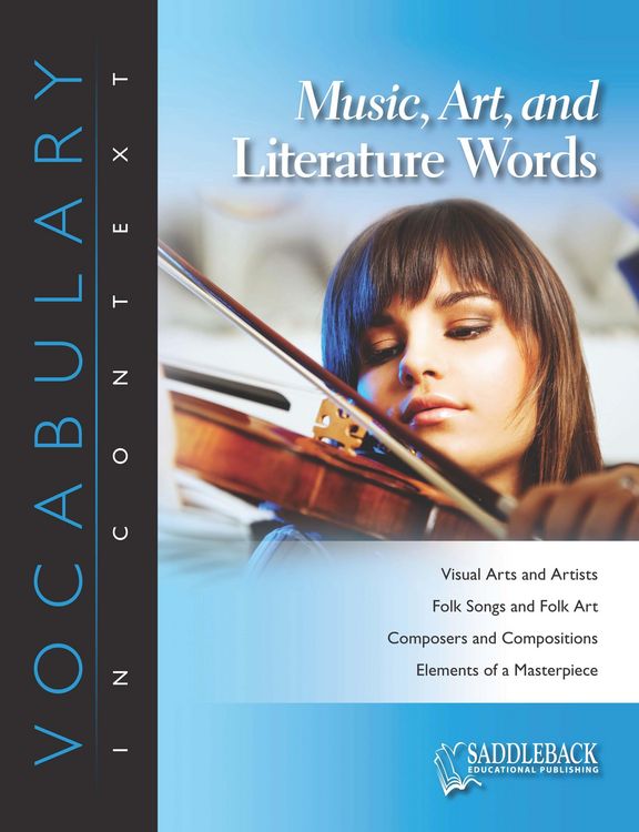 Produktbild: Music, Art, and Literature Words