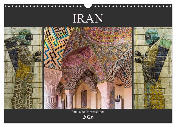 Produktbild: Iran - Persische Impressionen (Wandkalender 2026 DIN A3 quer), CALVENDO Monatskalender