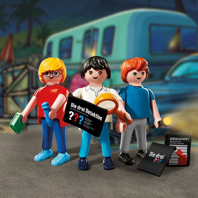Die drei ??? - PLAYMOBIL-Sonderfiguren, 3er-Set