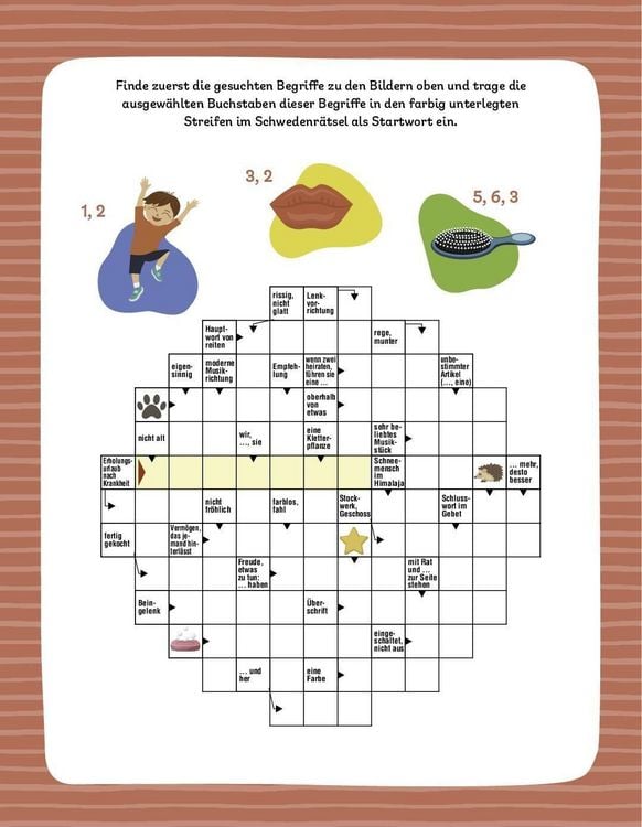Produktbild: Kreuzwortr&auml;tsel ab 10 Jahren. R&auml;tselbuch f&uuml;r Kinder
