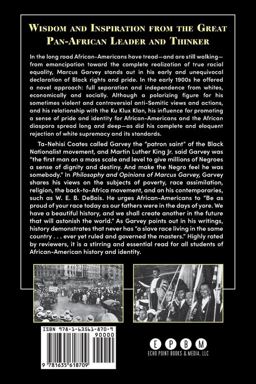 Produktbild: Philosophy and Opinions of Marcus Garvey [Volumes I & II in One Volume]