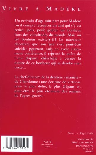 Produktbild: Vivre &agrave; Mad&egrave;re