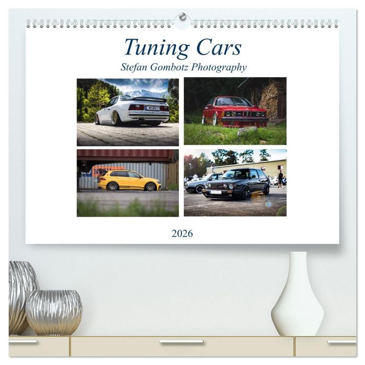 Produktbild: Tuning Cars (hochwertiger Premium Wandkalender 2026 DIN A2 quer), Kunstdruck in Hochglanz