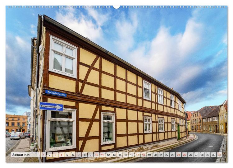 Produktbild: Perleberg Impressionen (hochwertiger Premium Wandkalender 2026 DIN A2 quer), Kunstdruck in Hochglanz